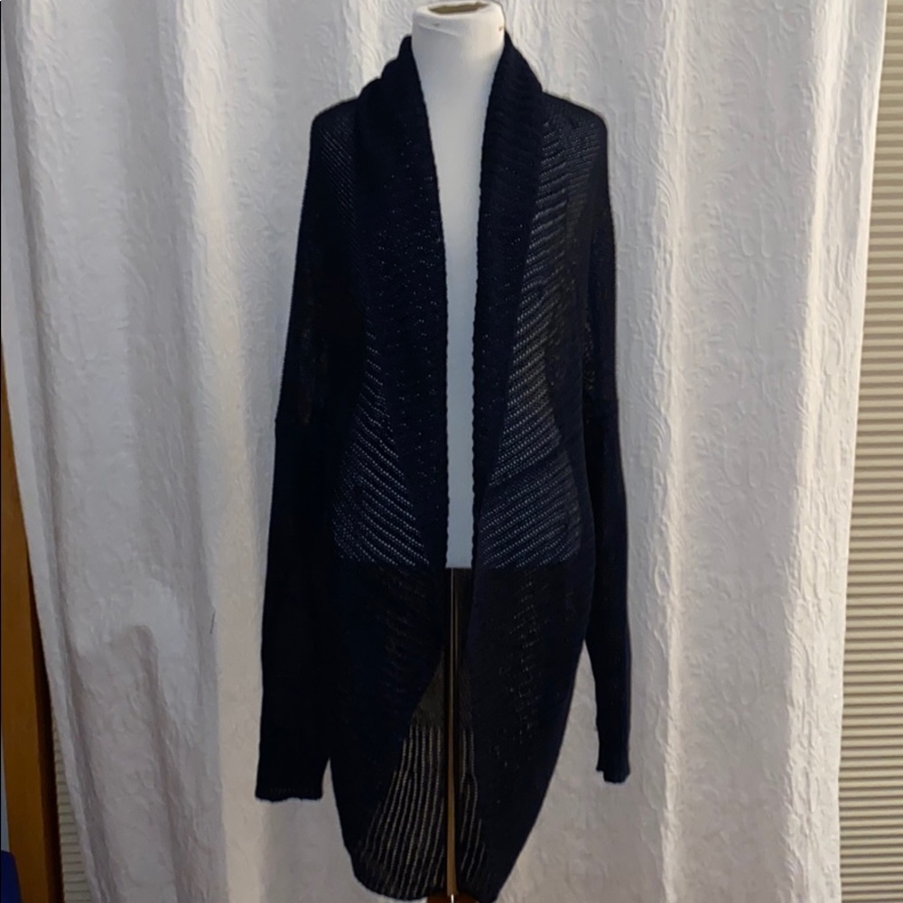 VINCE NAVY CARDIGAN